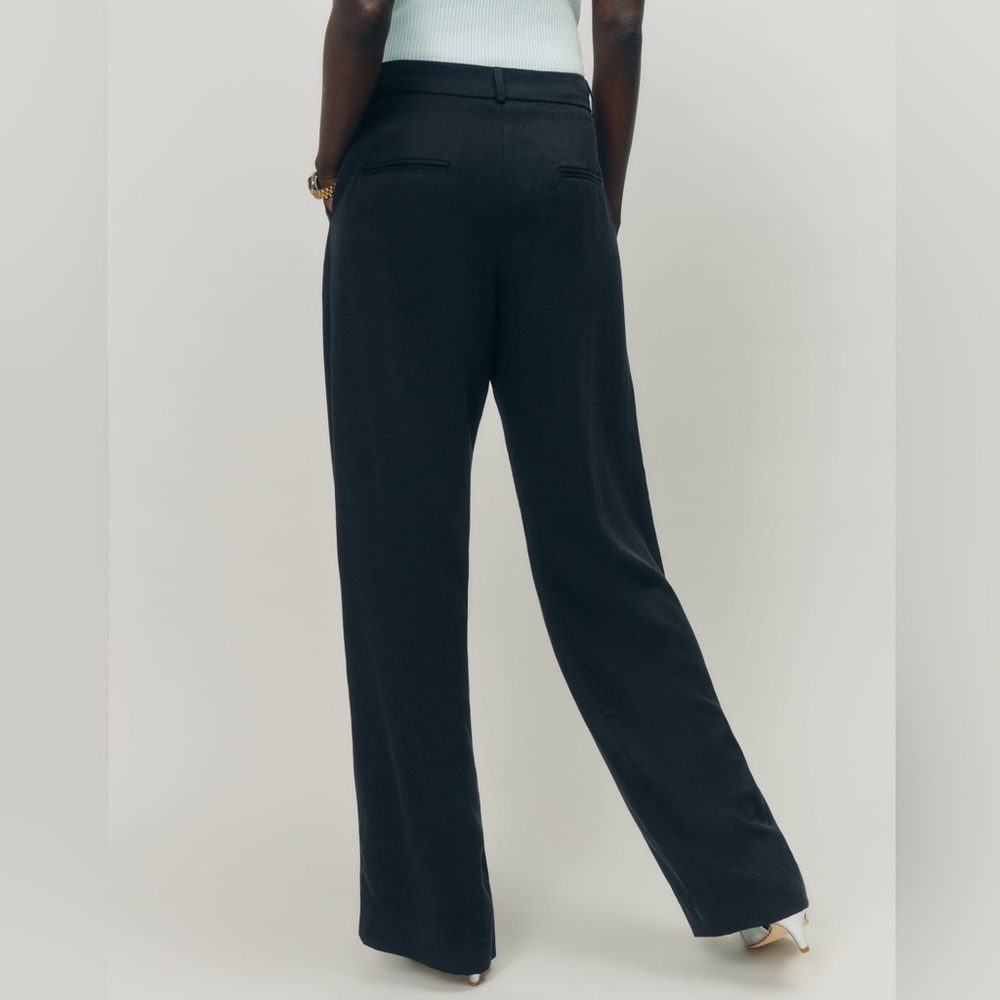 SOLD - NWT REFORMATION mid-rise mason black pant size 4 - Picture 6 of 12